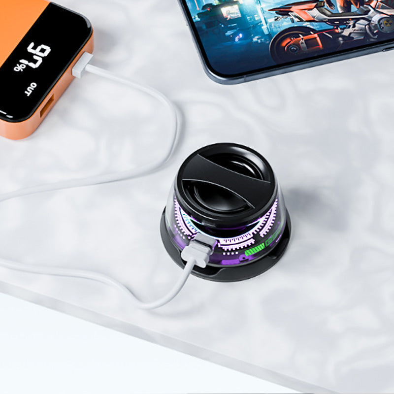 Avtoit | Compact and magnetic Bluetooth speaker set with LED lights