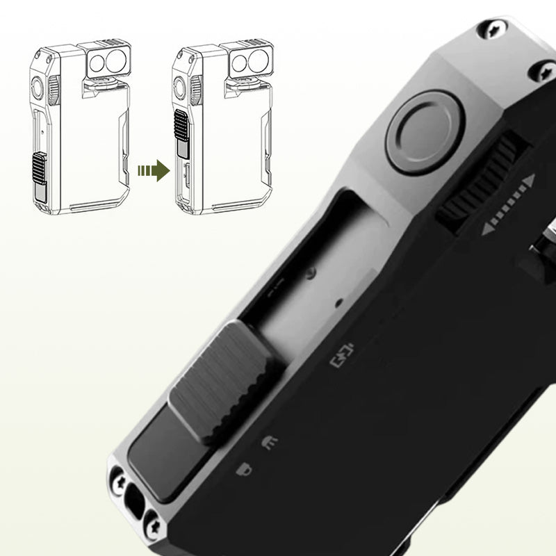 Avtoit | Portable mini flashlight with rotating head