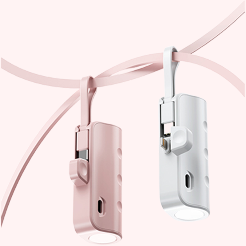 Avtoit | Portable Power Bank with High Capacity and Built-in Cables