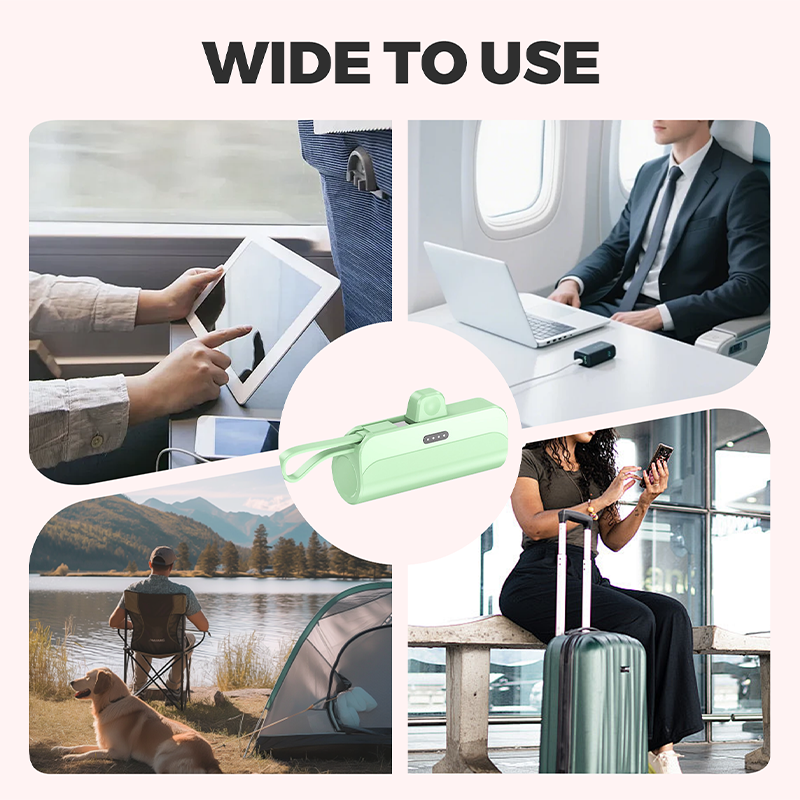 Avtoit | Portable Power Bank with High Capacity and Built-in Cables