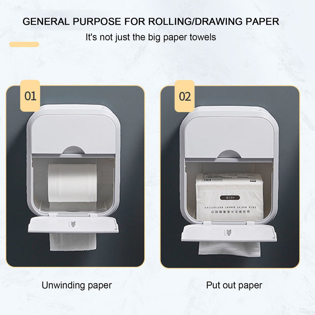 Avtoit | Flush-free toilet paper holder box