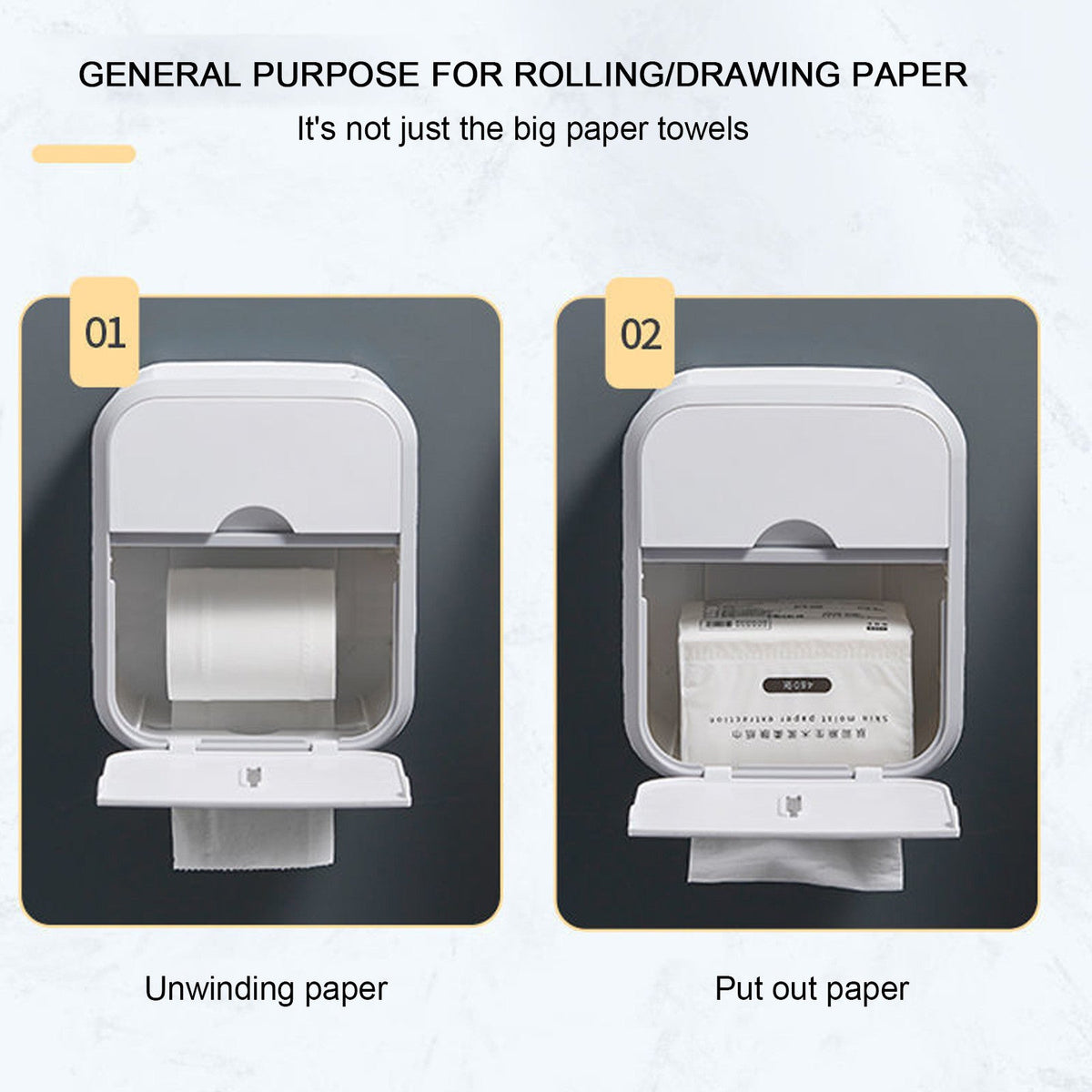 Avtoit | Flush-free toilet paper holder box