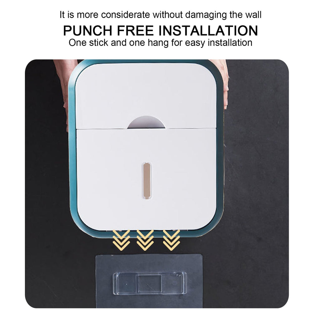 Avtoit | Flush-free toilet paper holder box