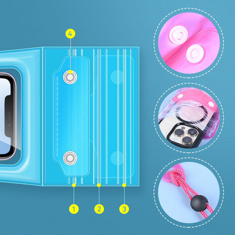 Avtoit | Floating, waterproof phone case with triple sealing