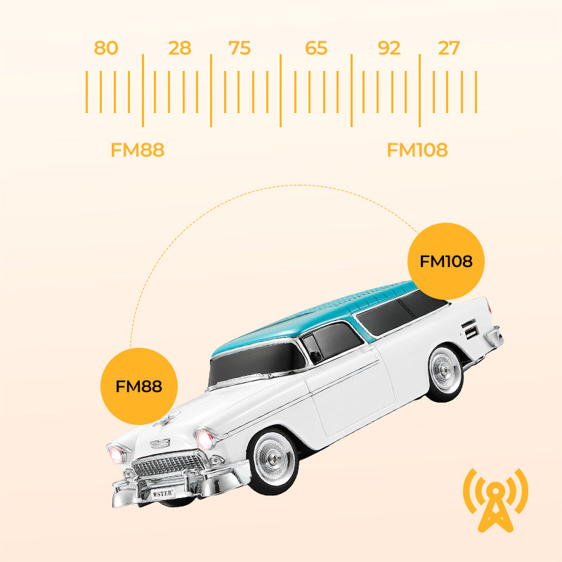 Avtoit | Wireless Bluetooth speaker in retro car model