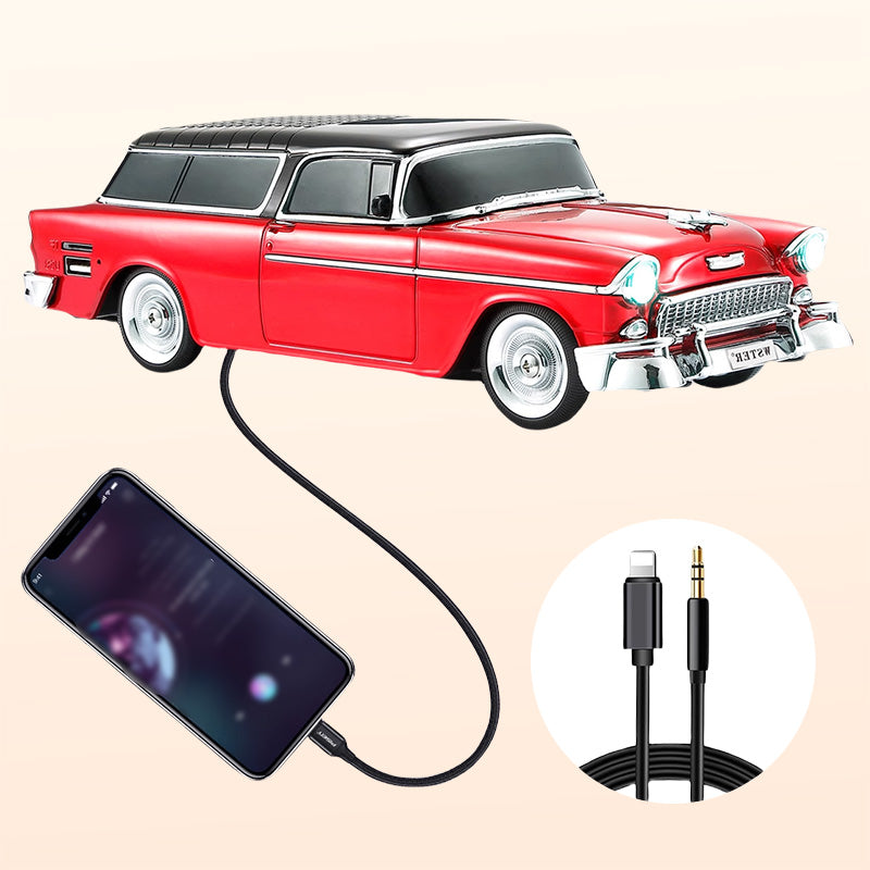 Avtoit | Wireless Bluetooth speaker in retro car model