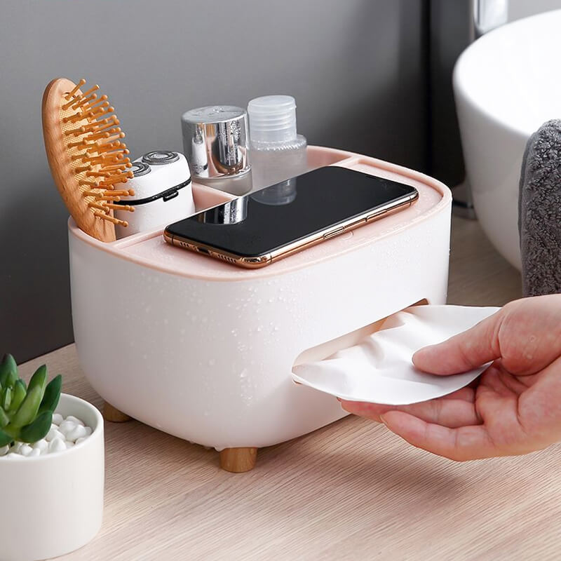 Avtoit | Multifunctional storage box for paper mobile phone holder