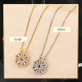 Avtoit | Heart-shaped necklace with four leaves