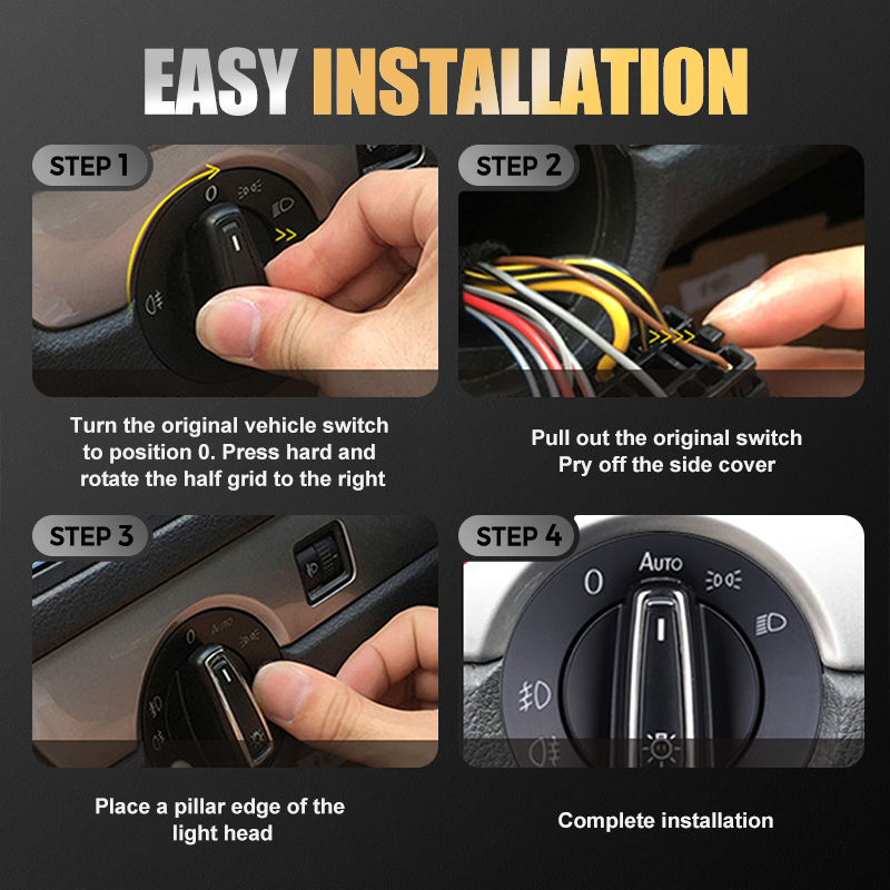 Avtoit | Auto Headlight Lamp Control Switch