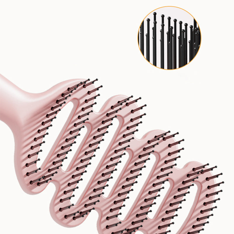 Avtoit | Curved hairbrush with ventilation