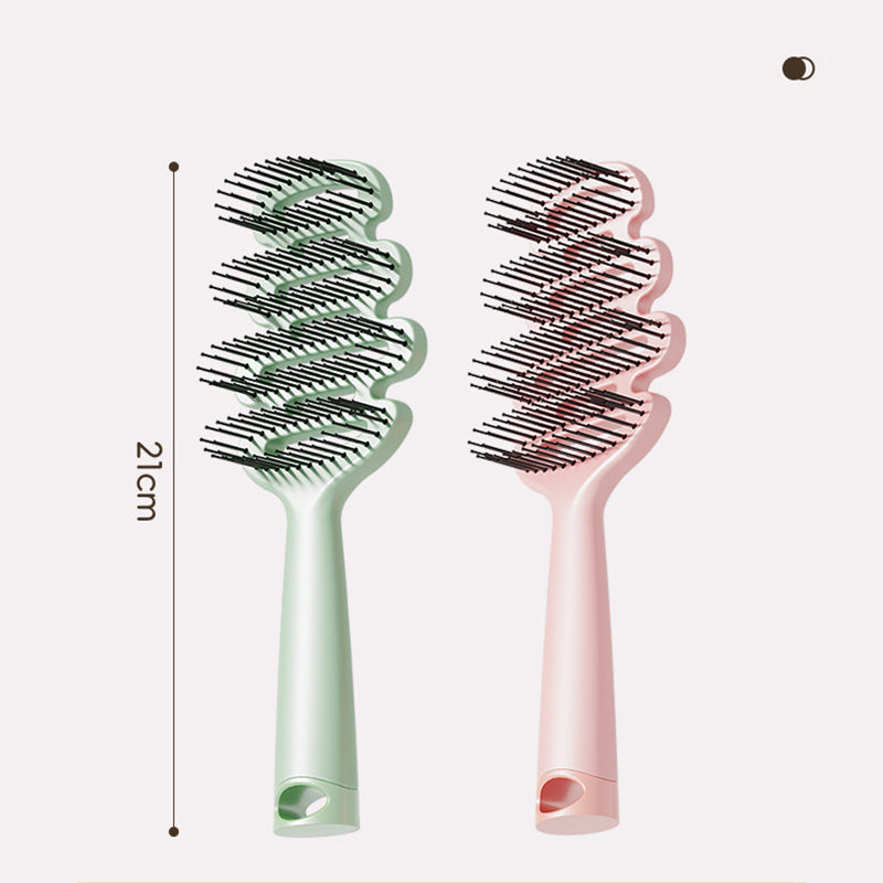 Avtoit | Curved hairbrush with ventilation