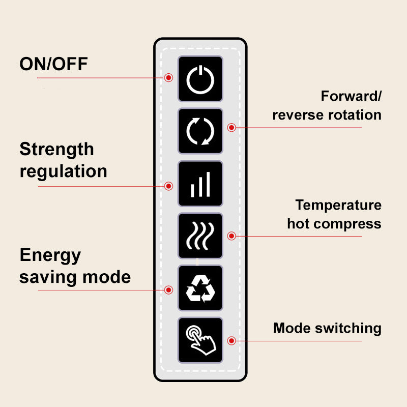 Avtoit | Multifunctional massage cushion with heat and deep kneading function