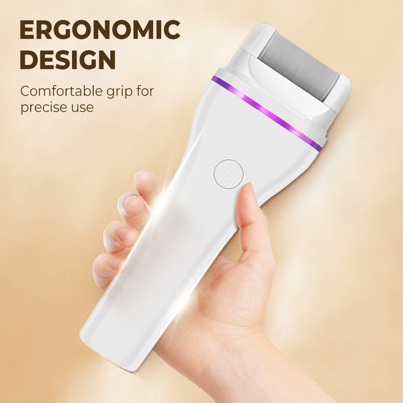 Avtoit | 2-step wireless electric callus remover with 2 interchangeable heads