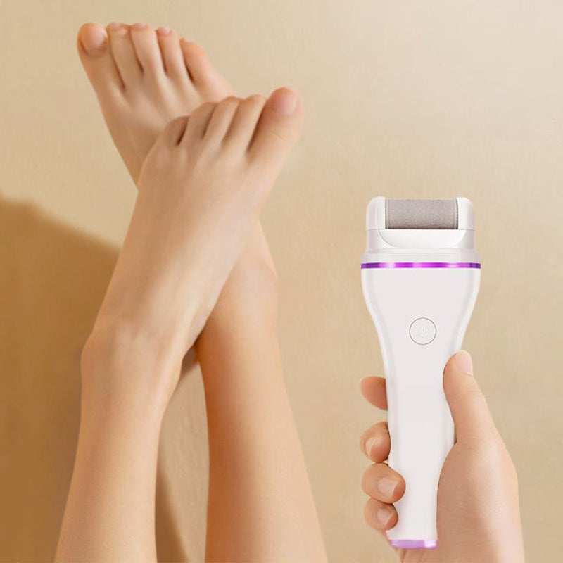 Avtoit | 2-step wireless electric callus remover with 2 interchangeable heads