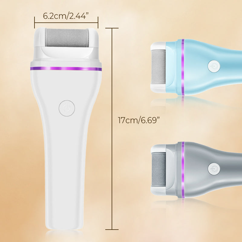Avtoit | 2-step wireless electric callus remover with 2 interchangeable heads