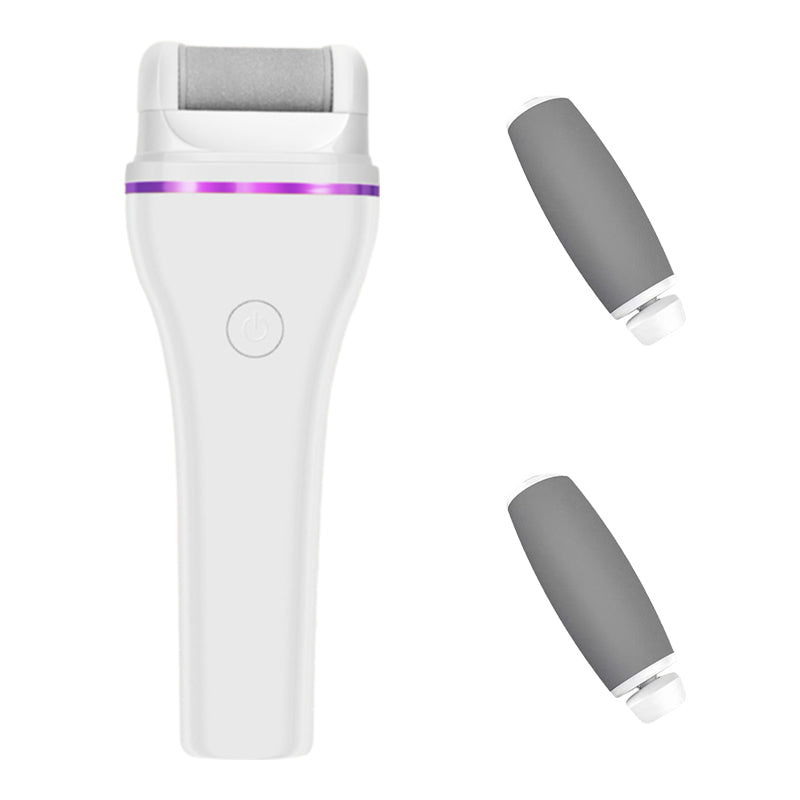 Avtoit | 2-step wireless electric callus remover with 2 interchangeable heads