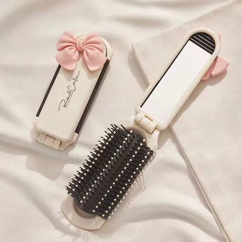 Avtoit | Portable mini air cushion comb with removable mirror