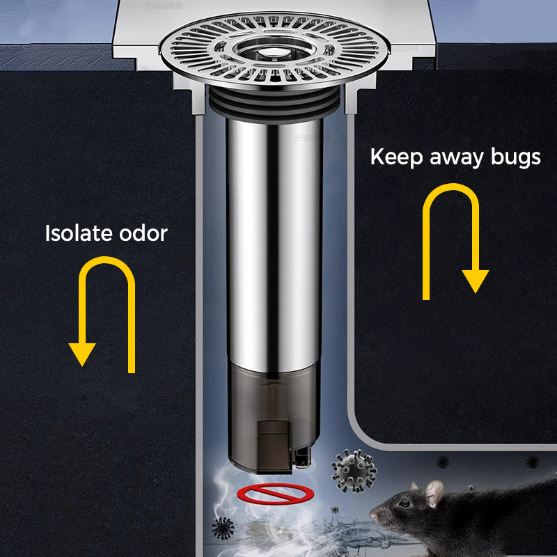 Avtoit | Round expanded floor drain for bathroom