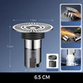 Avtoit | Round expanded floor drain for bathroom