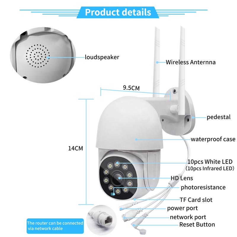 Avtoit | Waterproof wireless smart surveillance camera