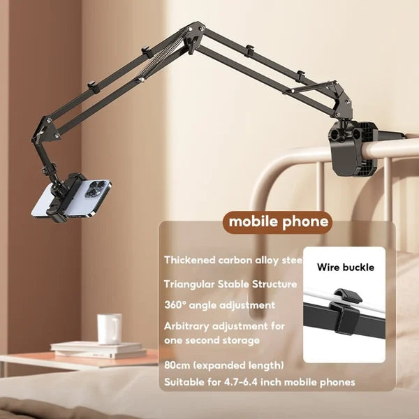 Avtoit | Hidden phone holder for bedside table, retractable