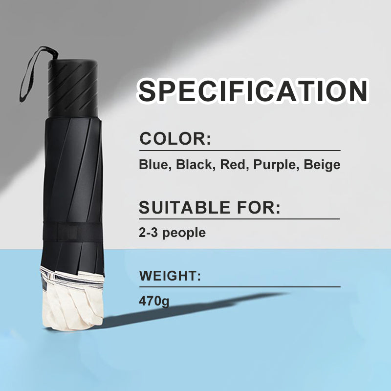 Avtoit | Large foldable umbrella with 12 wind-resistant ribs