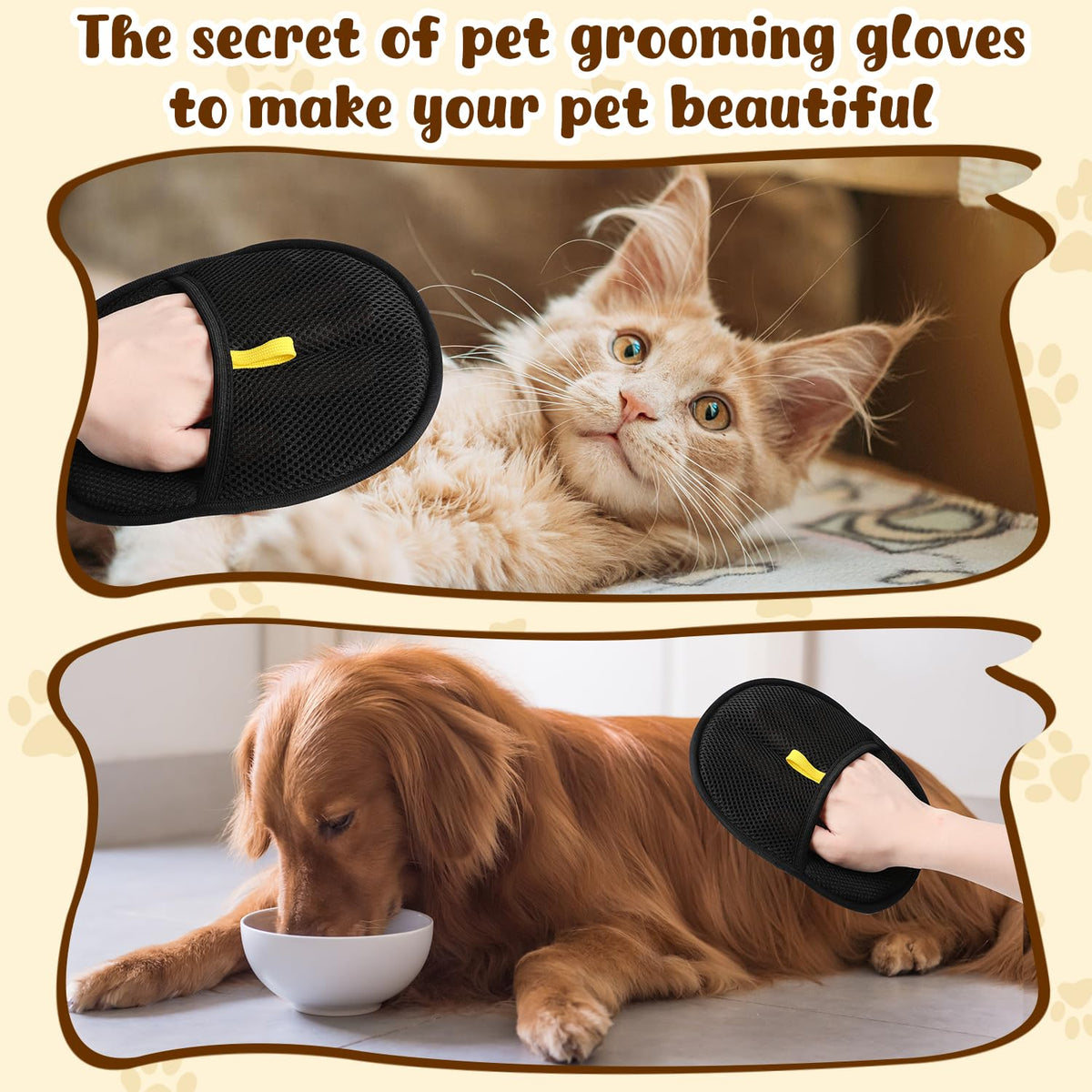 Avtoit | Electrostatic gloves for removing pet hair