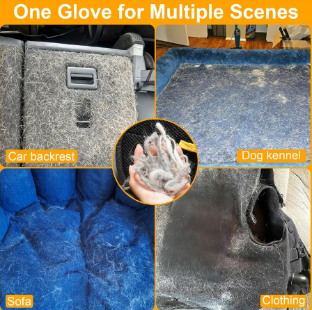 Avtoit | Electrostatic gloves for removing pet hair