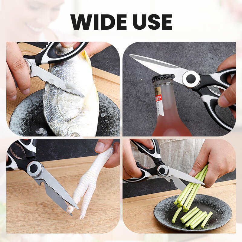 Avtoit | Kitchen scissors with many uses and large capacity