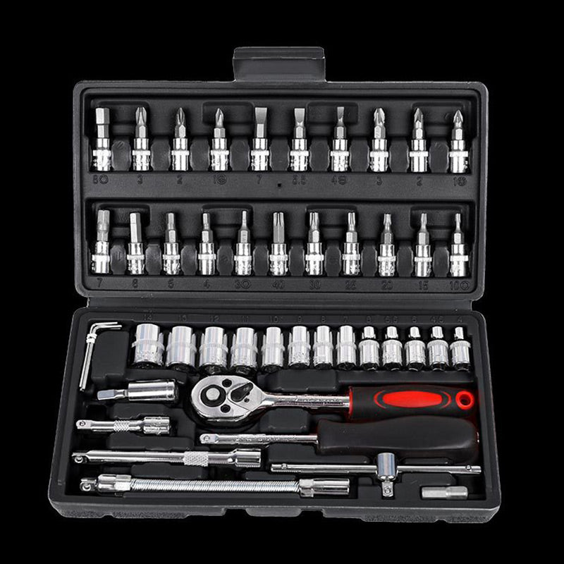 Avtoit | 46-piece set with quick-change wrench