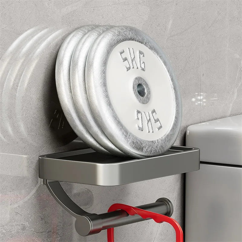 Avtoit | Stalux Toilet Roll Holder with Shelf