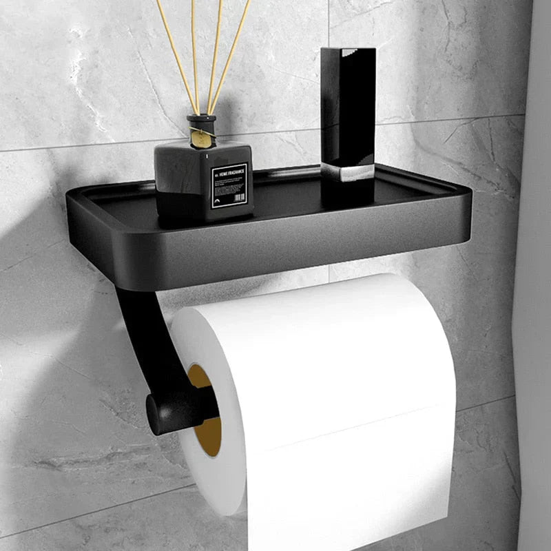 Avtoit | Stalux Toilet Roll Holder with Shelf