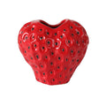 Avtoit | Strawberry-structured ceramic vase