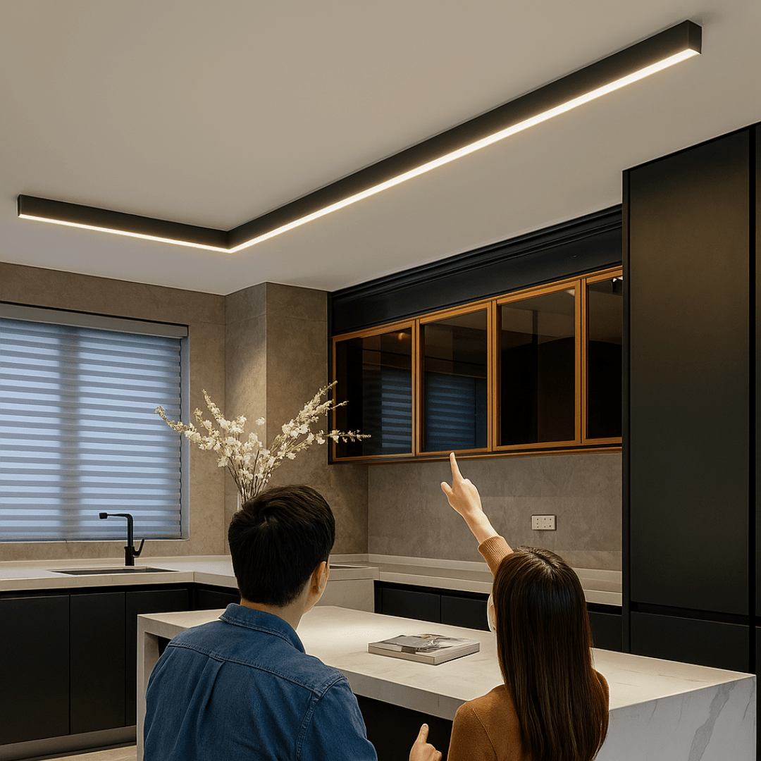 Avtoit | Minimalistic ceiling light in Scandinavian design with powerful light
