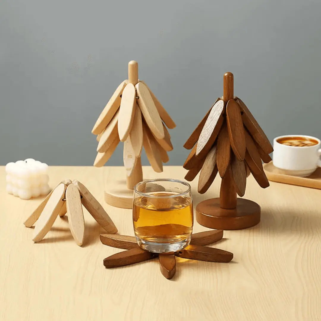 Avtoit | Stylish Wooden Coasters - NatureGuard
