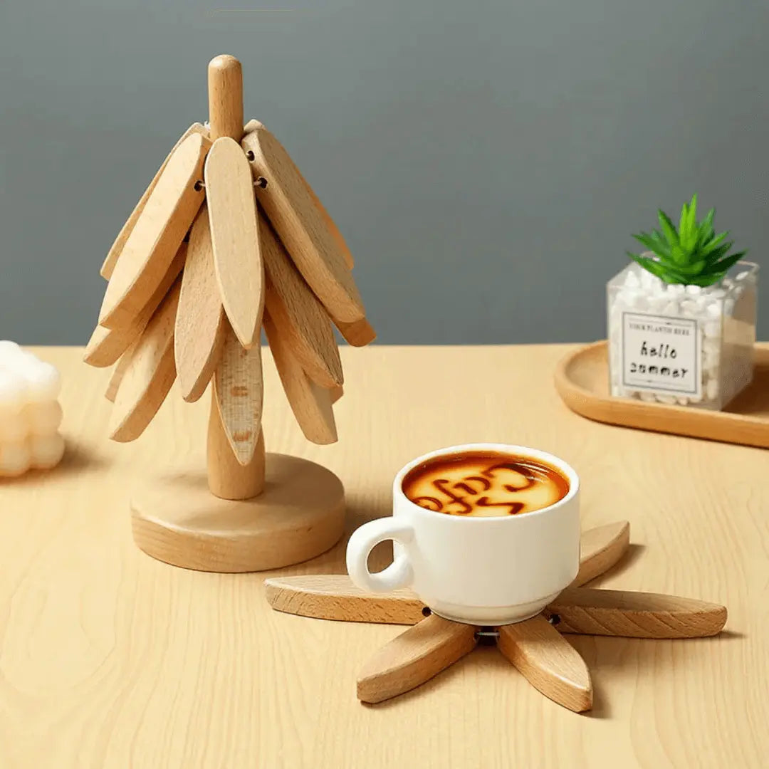 Avtoit | Stylish Wooden Coasters - NatureGuard