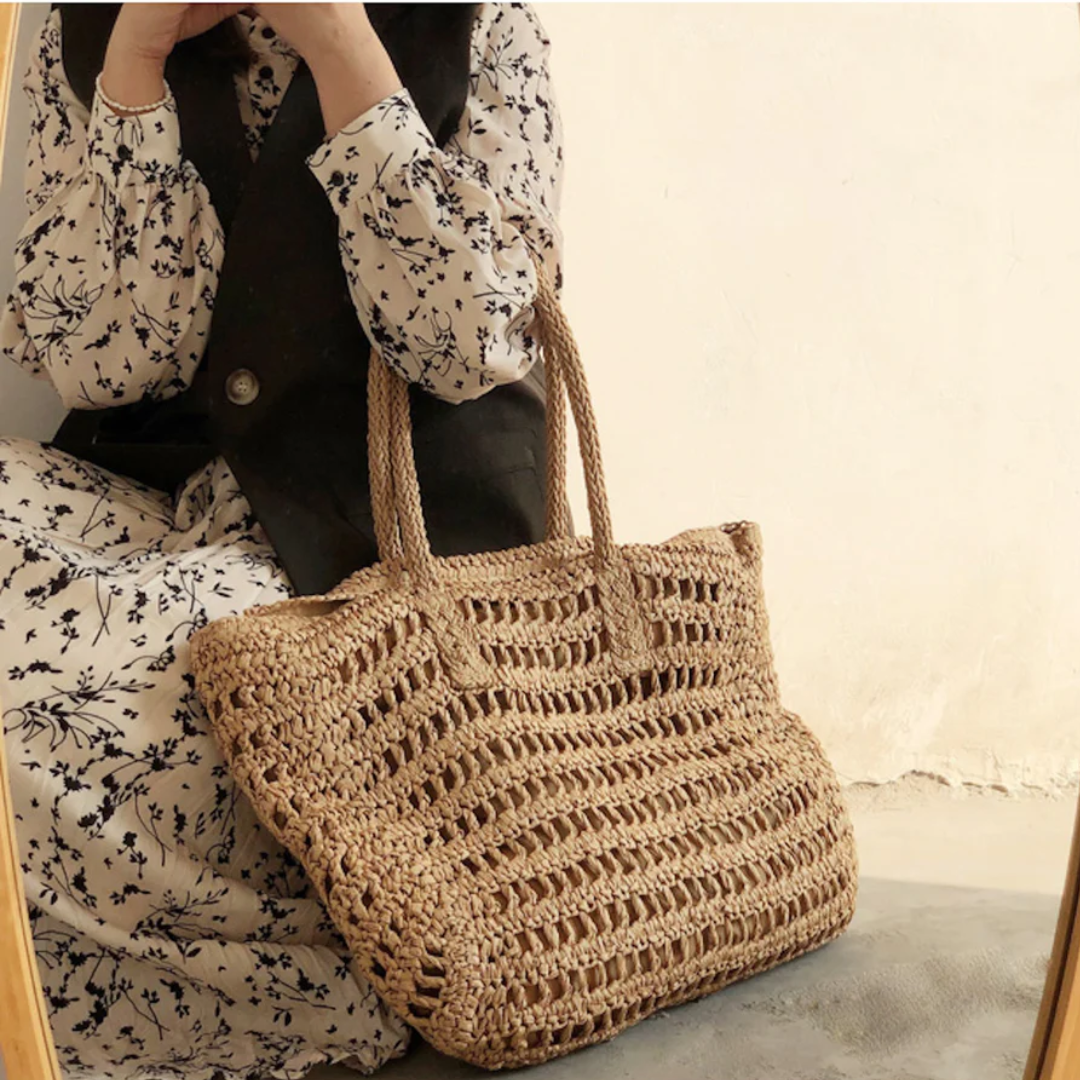 Avtoit | Stylish Woven Handbag for Women - BreezeTote