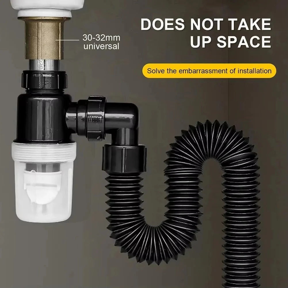 Avtoit | Stainless Steel Drain Pipe – Clog-Free & Odor Neutral