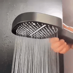 High-Pressure Filtered Shower Head with Turbo Boost and 3 Spray Modes