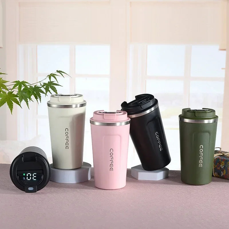 Avtoit | TempMate Smart Stainless Steel Thermos Mug with Temperature Display