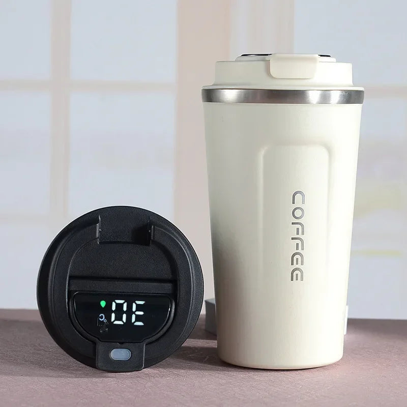 Avtoit | TempMate Smart Stainless Steel Thermos Mug with Temperature Display
