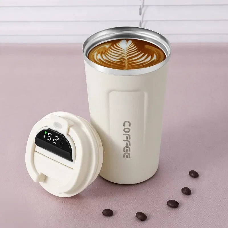 Avtoit | TempMate Smart Stainless Steel Thermos Mug with Temperature Display