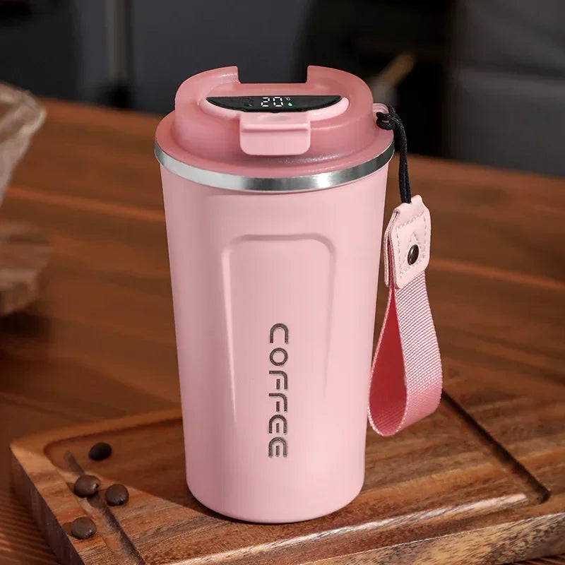 Avtoit | TempMate Smart Stainless Steel Thermos Mug with Temperature Display