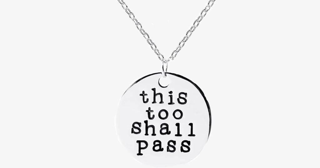 Avtoit | This Also Will Pass Pendant Necklace