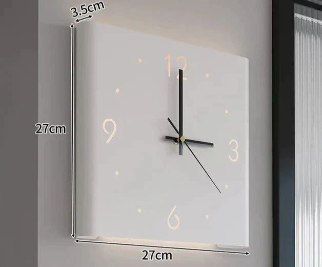 Avtoit | TimeLume Double-Sided Square Wall Clock with Lighting