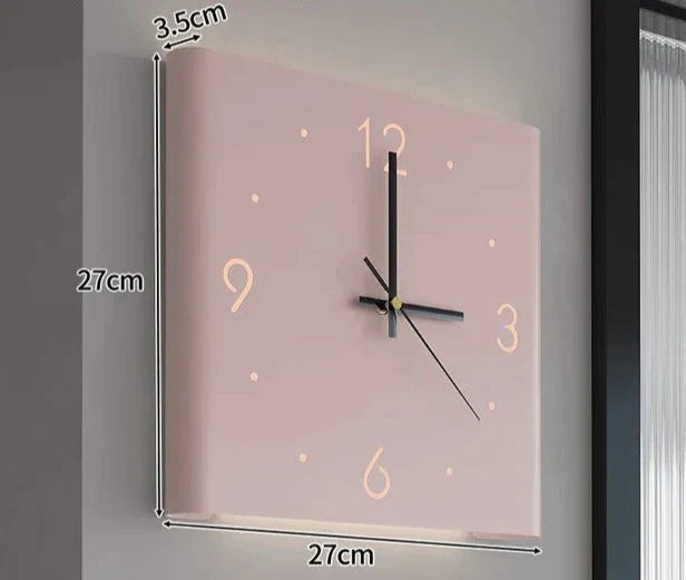 Avtoit | TimeLume Double-Sided Square Wall Clock with Lighting