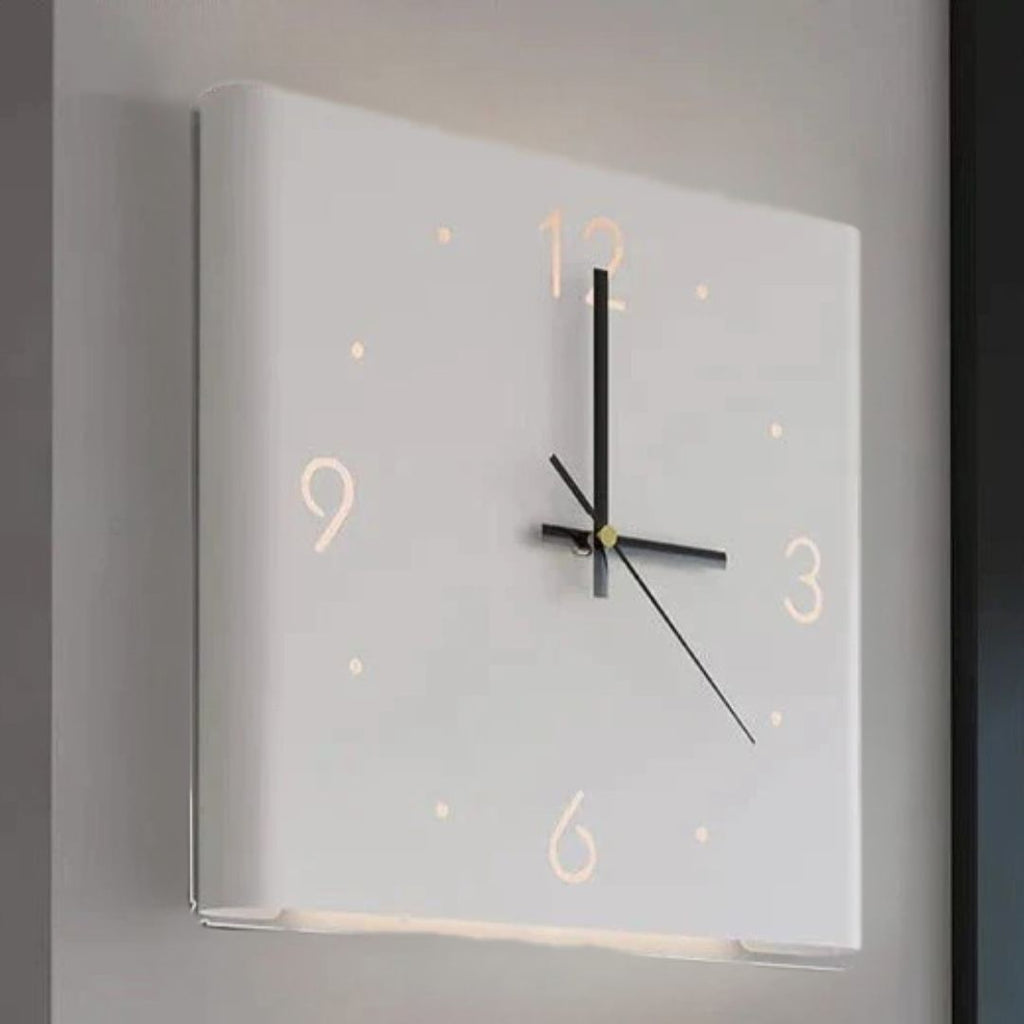 Avtoit | TimeLume Double-Sided Square Wall Clock with Lighting