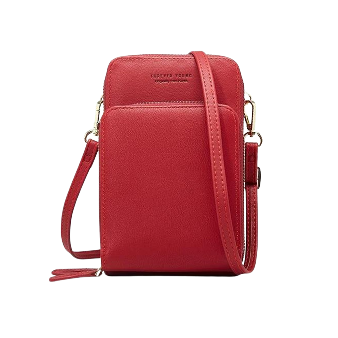 Avtoit | Triple Secure Leather Phone Purse: Elegance Meets Practicality