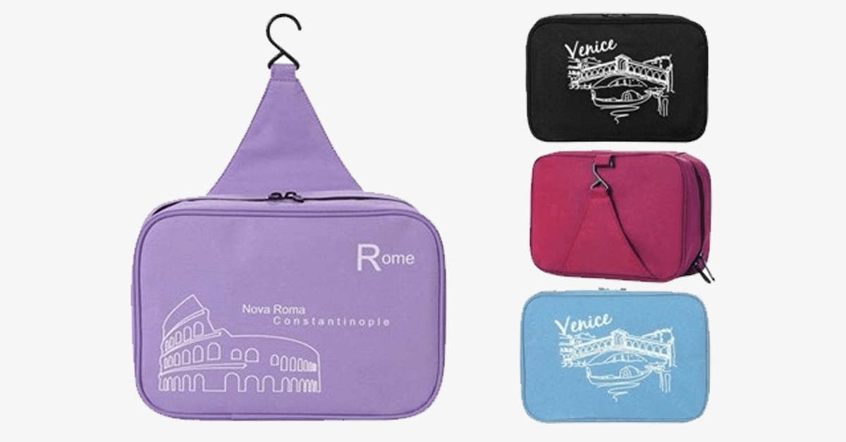 Avtoit | Cosmetic Bag Toiletry Bags - Travel Hanging Bag Waterproof Compact Hanging Personal Care Hygiene Bag