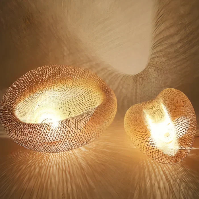 Avtoit | Trendy Rattan Pendant Light - NaturGlow